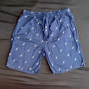 L Nautica Sleep Wear Shorts